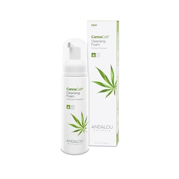 ANDALOU NATURALS CannaCell Cleansing Foam 163ml