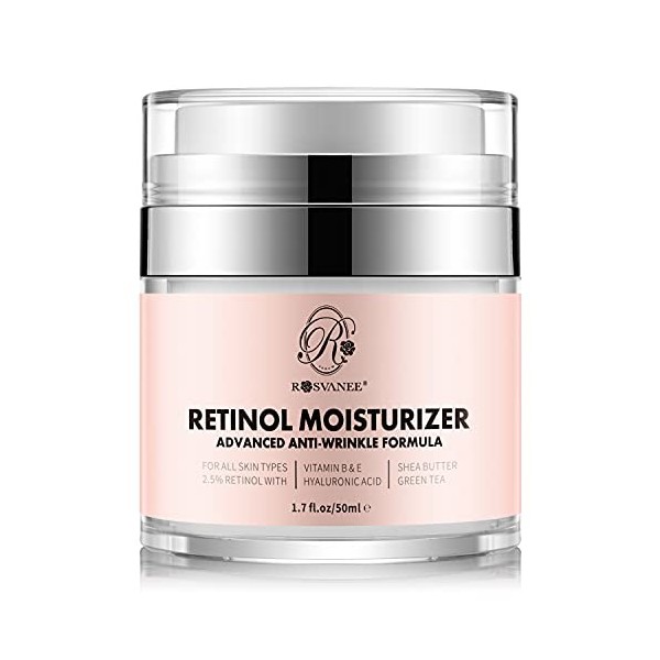 La Crème de Anti-Rides, Anti-Âge Crème Enrichie en Rétino-Peptides-Pour Tous Types de Peaux 50mL