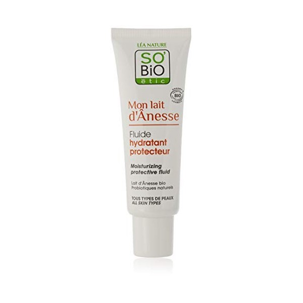 SOBiO étic Fluide Bio Protecteur Jour Mon Lait dÂnesse 50 ml