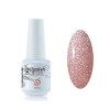 Vishine Vernis à ongles Semi-permanent Soak-off UV LED Nail Art Manucure Base Top Coat 8ml Glitter Apricot Rose 375