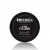 Brickell Mens Products Crème Réparatrice pour les Yeux, Naturel et Bio, Baume Anti-Âge pour les Yeux pour Réduire les Rides,