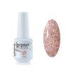 Vishine Vernis à ongles Semi-permanent Soak-off UV LED Nail Art Manucure Base Top Coat 8ml Glitter Apricot Rose 375