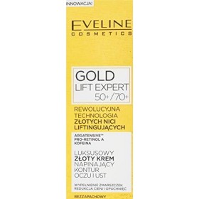 Eveline Cosmetics Gold Lift Expert Creme Yeux/Lèvres 50 +/70 + 15 ml