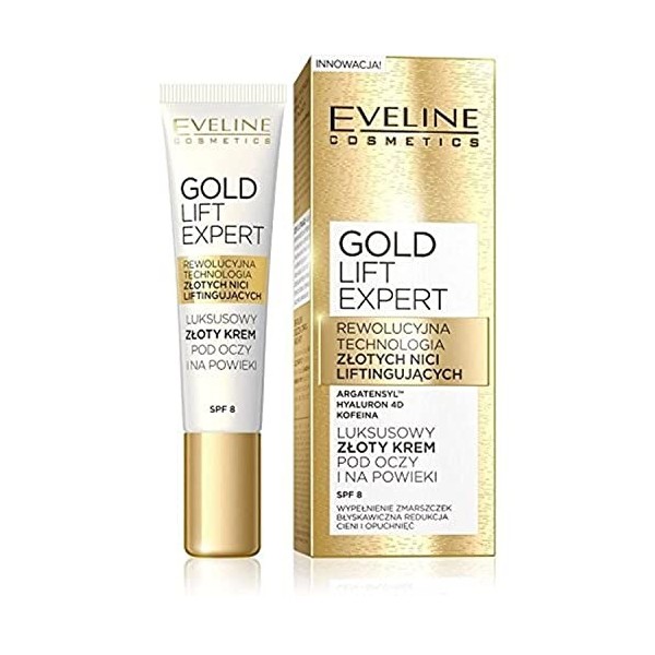 EVELINE GOLD LIFT EXPERT Crème pour les yeux très tonifiante 15 ml