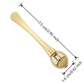Lot de 2 cuillères à crème pour les yeux, rouleau de massage pour les yeux, outils de soins de la peau du visage, massage ant