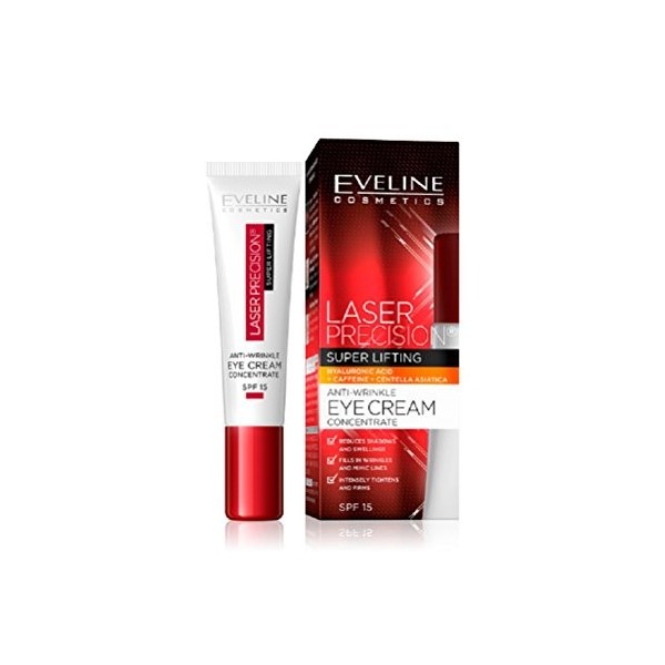 Eveline Laser Precision Lifting Eye Cream SPF 15 Intense Smoothing 15ml by Eveline Cosmetics