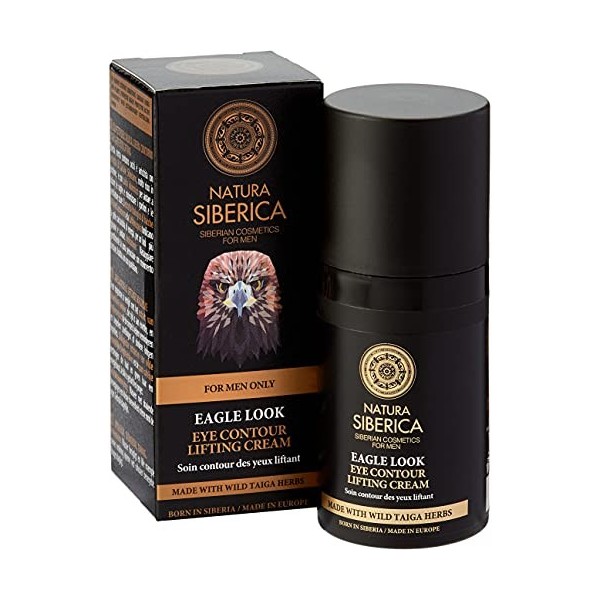 Natura Siberica Soin Contour des Yeux pour Hommes Un Regard dAigle 30 ml