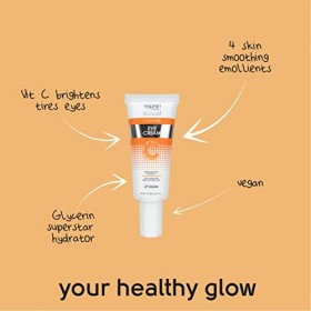 Face Facts Crème contour des yeux à la vitamine C | Vitamine C riche en antioxydants + glycérine | Hydrate et éclaircit les y