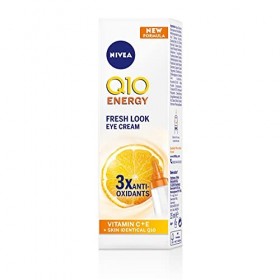 Nivea Q10 Energy Fresh Look Eye Cream avec Vit, 15 ml