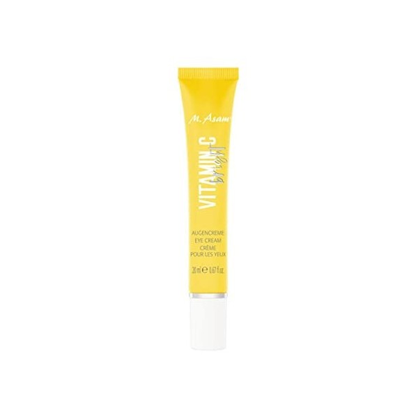 M. Asam Vitamin C Contour des yeux 20ml – Contour des yeux à la vitamine C, un regard illumine - Estompe les ridules et hyd