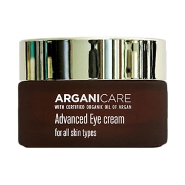 ARGANICARE - Crème Soin Contour des Yeux à lhuile dArgan - Pot de 30 ml