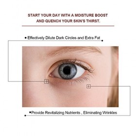 Crème pour les yeux rajeunissante aux myrtilles, sérum pour les yeux anti-âge, élimination des cernes, soin des yeux raffermi