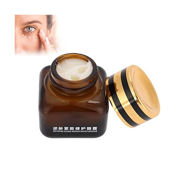 Crème anti-rides pour le contour des yeux, Crème pour les yeux,Crème anti-âge pour les yeux contre les cernes, les poches et 