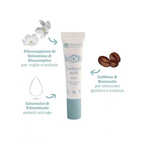 La Saponaria « Ligne Wow» Crème Contour Occhi 3 en 1 Eye Contour Cream - 15 ml -