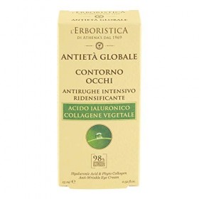 Erboriste Anti-âge global Contour yeux anti-rides, avec acide hyaluronique et Collagène végétal 15 ml
