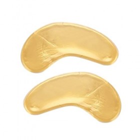 Golden Eye Mask, 5Pcs Pack De Pièces Acide Hyaluronique Vitamine E Anti-Âge Anti-Rides Eye Mask For Cooling Masks Avec Cercle