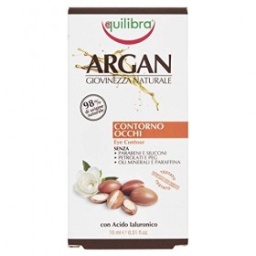 EQUILIBRA Viso argan occhi 15 ml. - cura del viso lemballage peut varier 