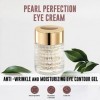 Simon&Tom Pure Hydra Pearl Perfection Eye Cream - Gel-Crème Antirides Yeux - Contour des Yeux avec Perles Anti-âge - Système 