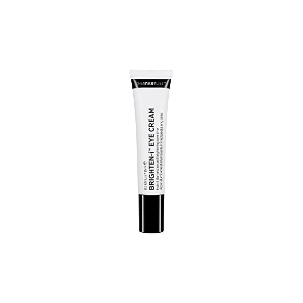 The INKEY List Brighten-i Crème contour des yeux éclaircit instantanément les yeux ternes 15 ml