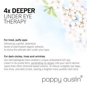 Crème Pour les Yeux pour les Cernes, les Poches & les Rides - ENORME 30ml - Vegan, Sans Cruauté, Bio - Meilleure Naturelle Cr