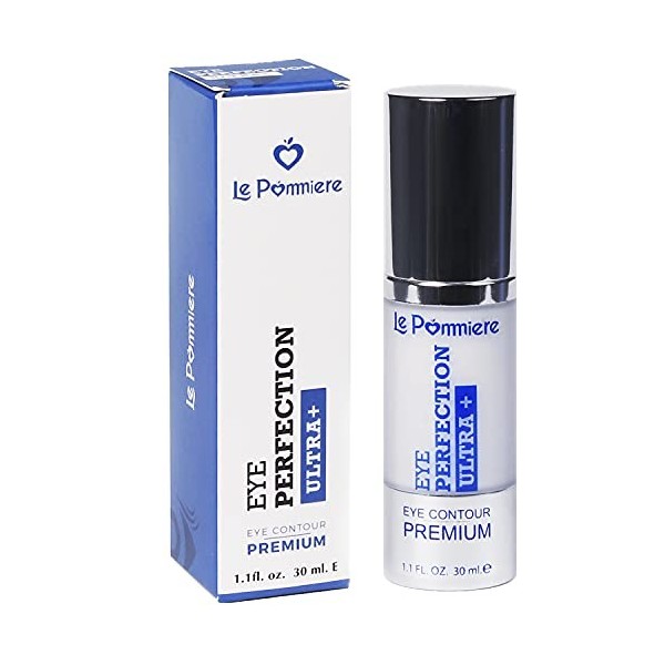 Crème Contour des yeux 30ml Anti poches, cernes et rides. Anti-âge pour atténuer les rides dexpression et les pattes doie. 