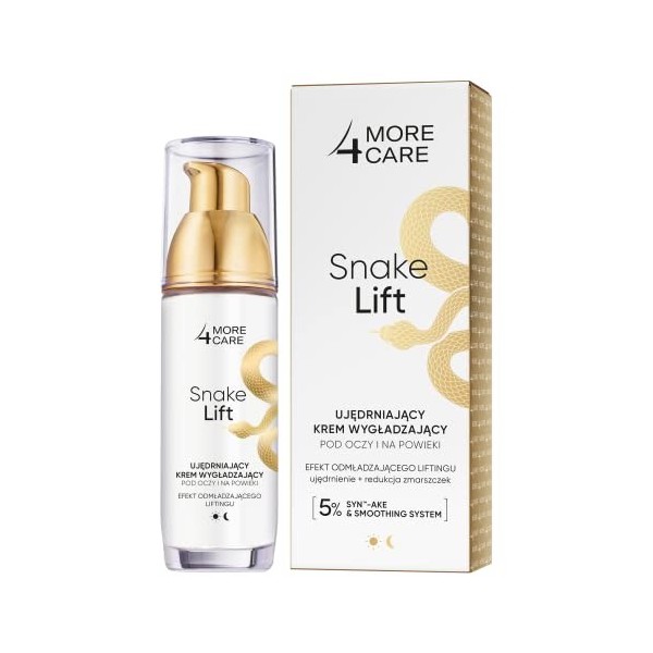 More4Care Snake Lift Crème lissante raffermissante yeux et paupières 35 ml