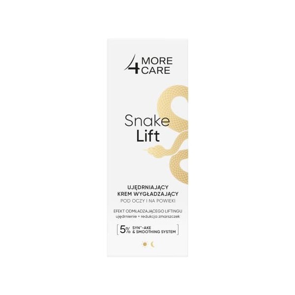 More4Care Snake Lift Crème lissante raffermissante yeux et paupières 35 ml