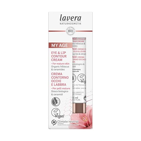 lavera My Age Crème contour des yeux et des lèvres