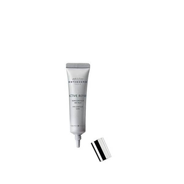 Institut Esthederm - Soin Contour des Yeux - Active Repair - Lutte contre les Cernes, Poches, Rides - Restructure, Fortifie, 