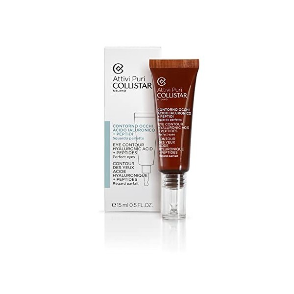 Collistar Crème Contour Yeux Soins pour Peau Femme, Amande, 15 ml