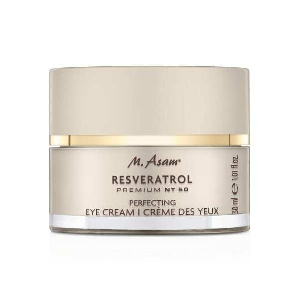 M. Asam RESVERATROL PREMIUM NT50 Contour des yeux format XXL 30 ml - Technologie NT50® pour une action ciblée, anti-rides e