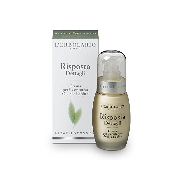 Risposta Response Dettagli Details Eye and Lip Cream by LErbolario Lodi by LErbolario Lodi