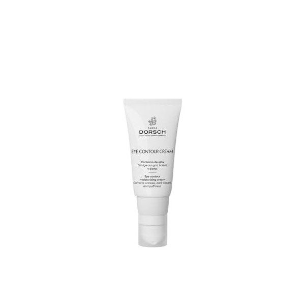 FARMA DORSCH - Eye Contour Cream | Contour des Yeux paire darides, sacs et cernes | Avec caféine, acide hyaluronique, bisabo