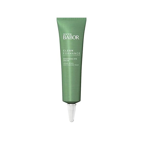 DOCTOR BABOR CLEANFORMANCE Awakening Eye Cream, Crème hydratante pour les yeux, Avec pré/probiotiques et acide hyaluronique, 