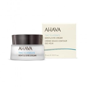 AHAVA Crème Douce pour les Yeux - Crème Légère pour Hydrater et Apaiser le Contour des Yeux, Lisse les Ridules, Calme la Fati