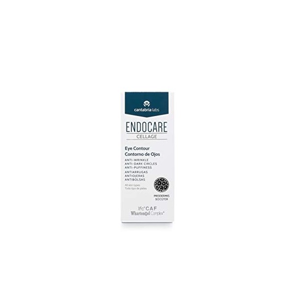 Endocare Cellage Contorno de Ojos - Crema Antiarrugas, Antiojeras, Antibolsas, Nutritiva, Redensificante y Drenante, Disminuy