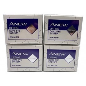 4 x AVON Anew Clinical Lift & Firm Duo Gel/Crème Pour les Yeux 20ml SET !
