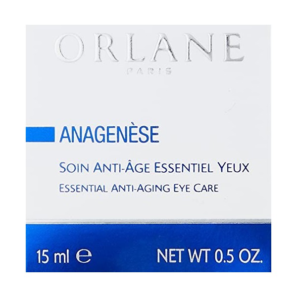 Orlane Mixte Orlane Anagenese Essential Crema de Ojos 1un ANAGEN SE SOIN ANTI GE ESSENTIEL YEUX, Noir, La Norme EU