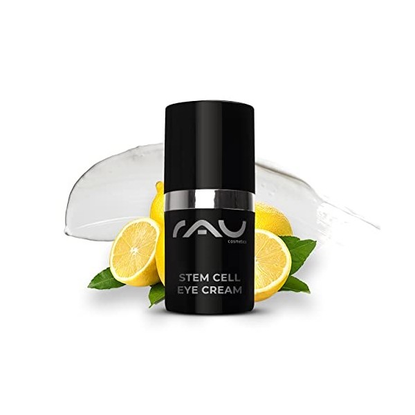 RAU Stem Cell Eye Cream 15 ml - Crème contour des yeux anti-âge à base de cellules souches, acide hyaluronique et squalane. S