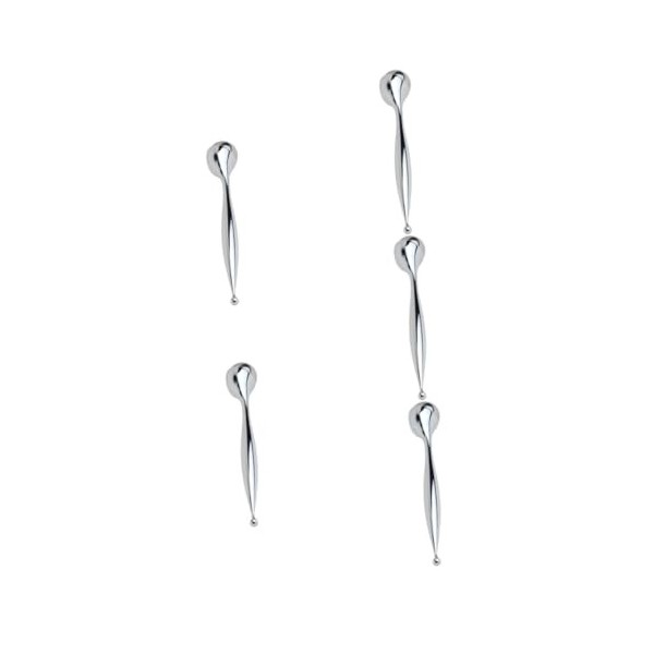 FRCOLOR 3 Pièces Cuillère De Massage Des Yeux Accessoires De Soins De La Peau Rouleau De Massage Outils Pour Le Visage Roulea