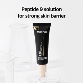 MEDI-PEEL Peptide9 Crème contour des yeux volume hyaluronique, anti-âge, réduit les rides, sous les poches oculaires, cernes,