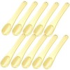 SHERCHPRY 50 Pcs Cuillère Cosmétique en Métal Soins De La Peau Coréen Crème pour Les Yeux Mini Cuillères Spatule De Maquillag