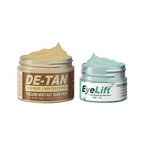 Pack Éclat Visage Double et EyeLift Under Eye Cream Combo