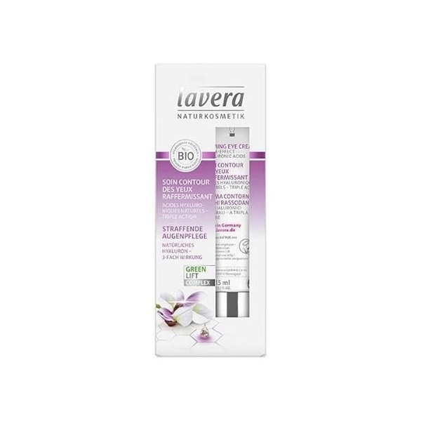 LAVERA - Soin Contour Des Yeux Huile Karanja 15Ml - Lot De 2