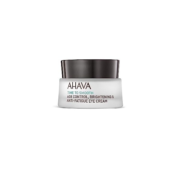 AHAVA Crème Contour des Yeux Anti-Âge/Anti Fatigue/Éclat, Amande, 15 ml