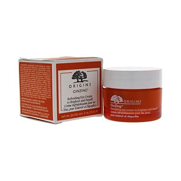 Origins Ginzing Refreshing Eye Cream To Brighten And Depuff - Care , 15 Ml Lot De 1 