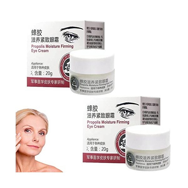 Crème Contour Des Yeux Raffermissante Nourrissante à La Propolis, Contour Des Yeux Raffermissant à La Propolis, Crème Hydrata