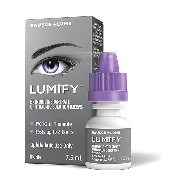 LUMIFY Redness Reliever Eye Drops 0.25 once 7.5mL 