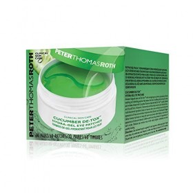Peter Thomas Roth&nbsp; Roth Cucumber Detox Hydra-Gel Eye Patches 30 Pairs60 Bouchon doreille, 4 cm, Noir Black 