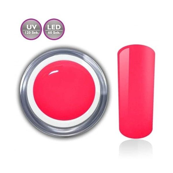Premium Rose Fluo UV Gel Gels 5 ml Nail RM Beautynails